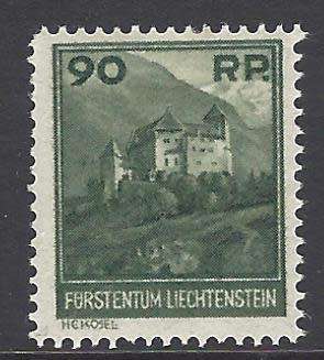 Lichtenstein 1933 SG 122 FM. See below.