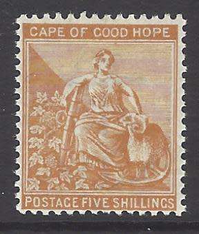Cape 1887 SACC 49 superb MNH. CV R 6,500. See below.
