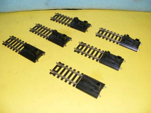 HO Short Track with buffer stops X 6