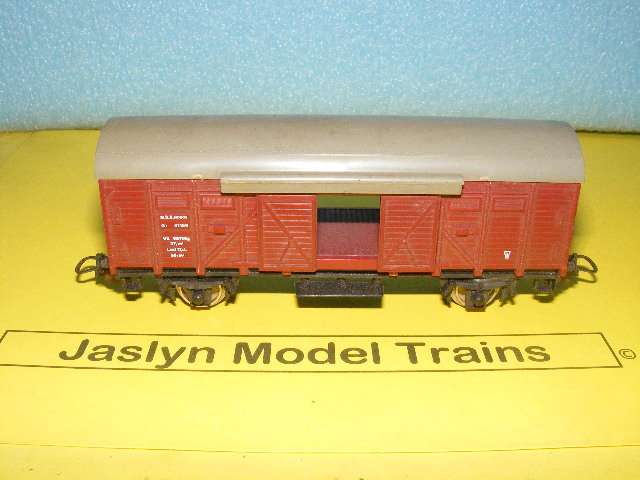 Lima HO Box wagon with sliding doors.