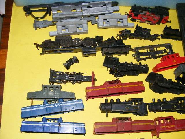 HO Job lot Scrap Loco Bodies.