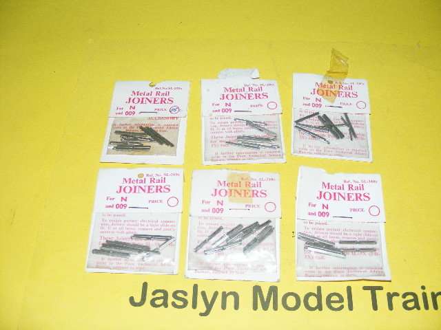 Peco N- Gauge Rail Connectors - 6 Packets