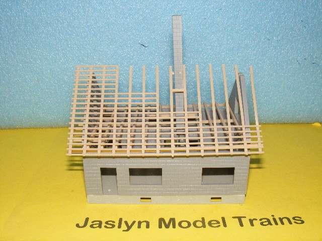 HO House under construction.