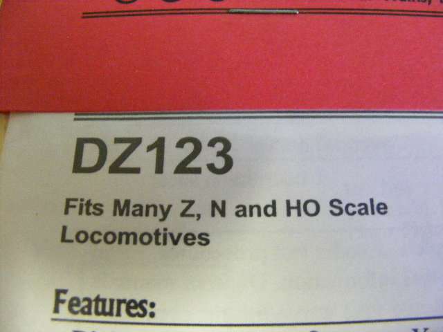 Digitrax DZ 123 - DCC Decoder