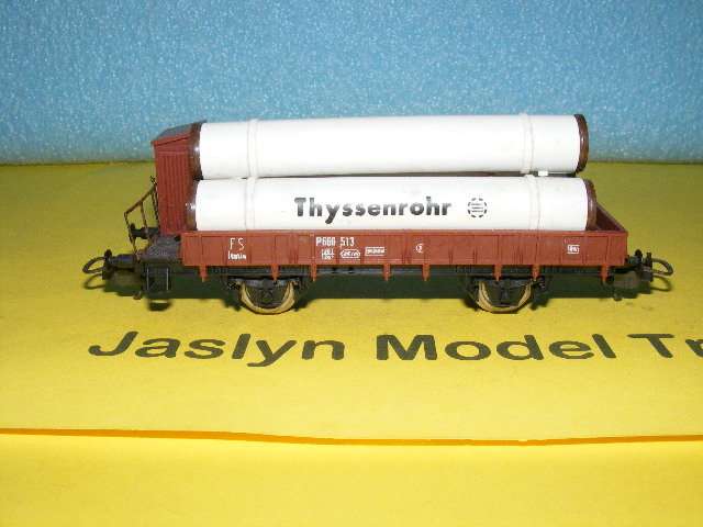 Lima HO Flatbed with load.