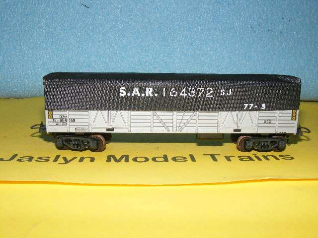 Lima HO SAR/ SAS Silver Box Wagon with Tarpaulin.