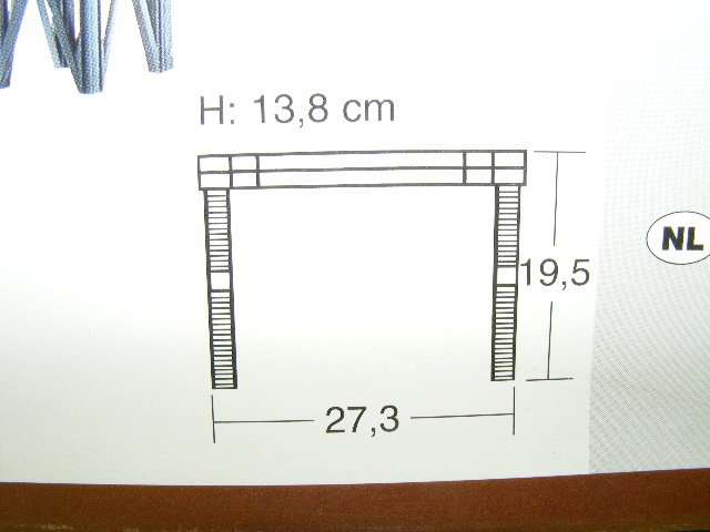 Faller HO Pedestrian Bridge.