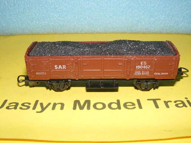 Lima HO SAR/ SAS ES Open Wagon with coal load.