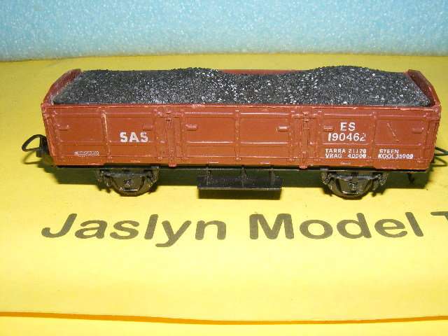 Lima HO SAR/ SAS ES Open Wagon with coal load.