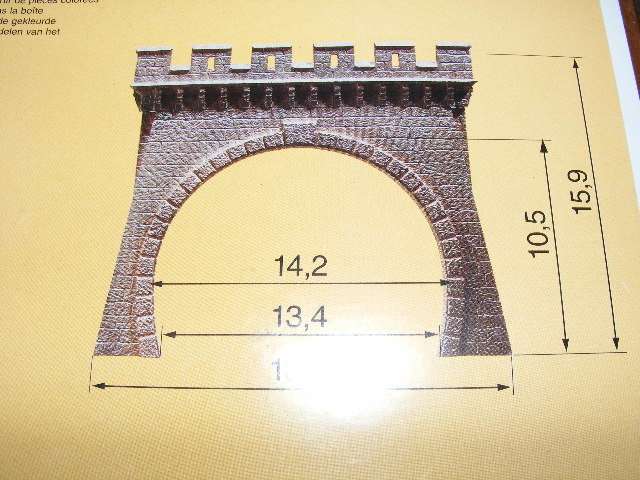 Faller HO Tunnel Entrances