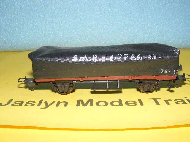 Lima HO SAR/ SAS Open wagon with tarpaulin.
