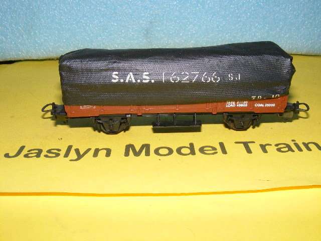 Lima HO SAR/ SAS Open Wagon with Tarpaulin.