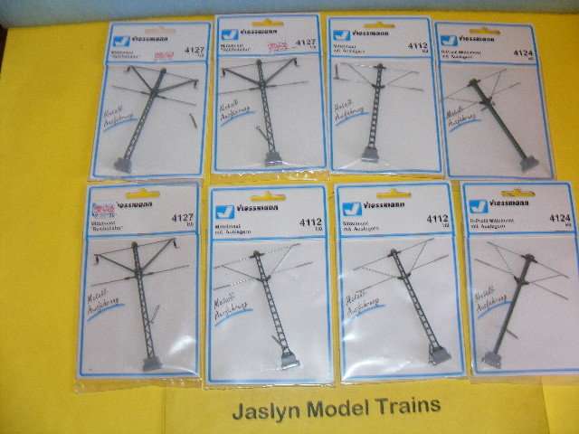 Viessmann HO Catenary Masts X 8