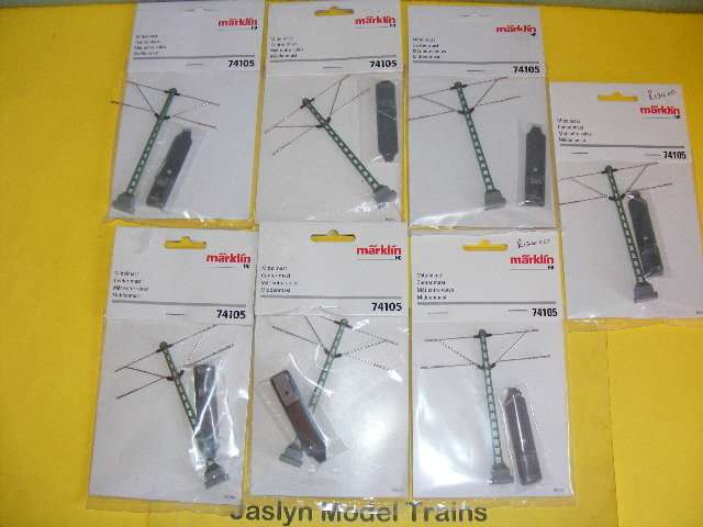 Marklin HO Catenary Masts X 7