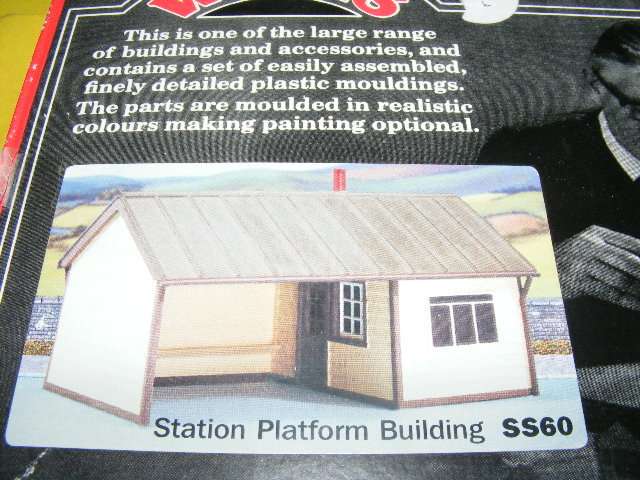 Wills HO Station Platform Building.