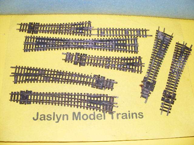 Peco N Gauge Points and diamond cross,