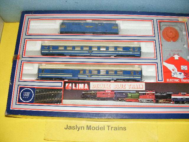 Lima HO SAR/ SAS Blue Train Set (Boxed)
