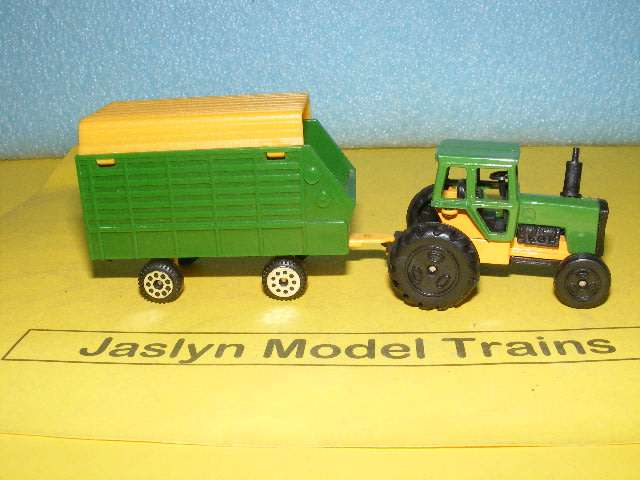 HO Tractor and Grain Wagon/ trailer,