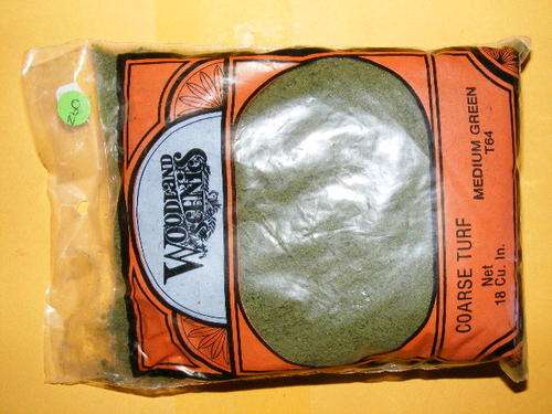 Woodland Scenics Foliage- Medium Green