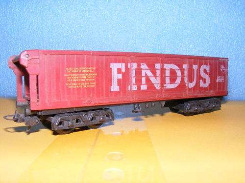 Lima HO Open wagon with flip top.