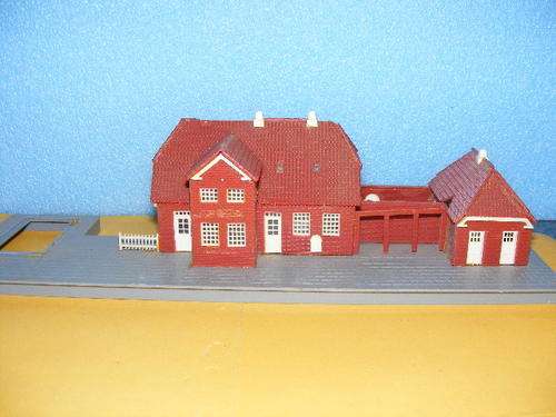 N-scale Station Building.