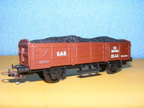 Lima HO SAR/SAS Open wagon with coal load.