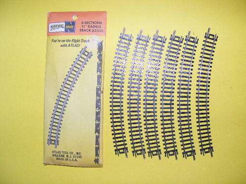 Atlas N-gauge Track - 11" Radius X 6