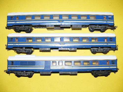 Lima HO SAR/SAS Blue Train Coach set.