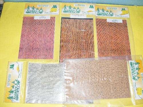 Woodland Scenics Brick Paper X 5