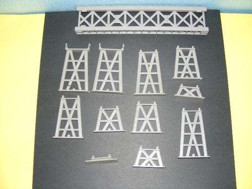 Lima HO Bridge and Bridge Piers