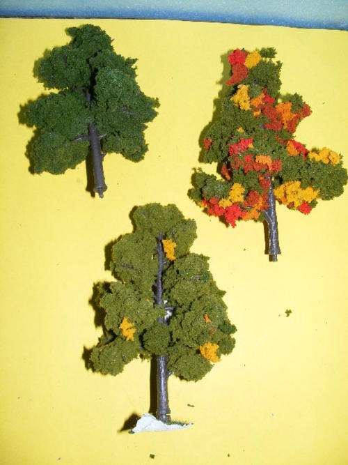 HO Trees X 3