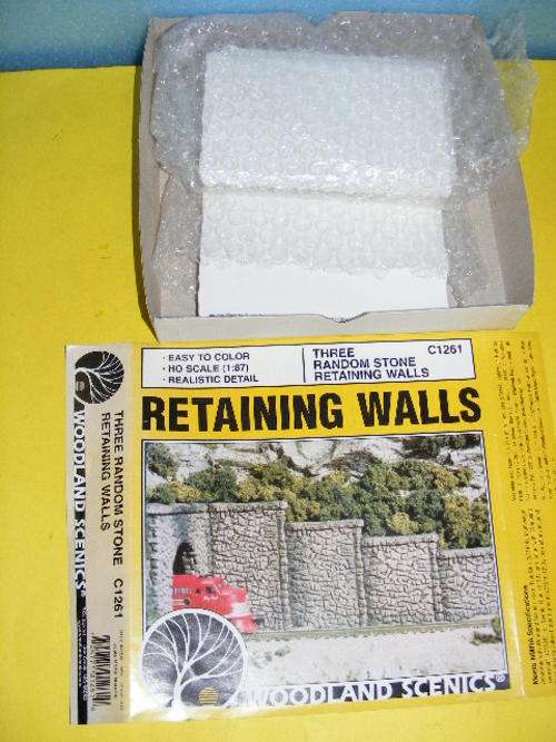 Woodland Scenics HO - Retaining Walls