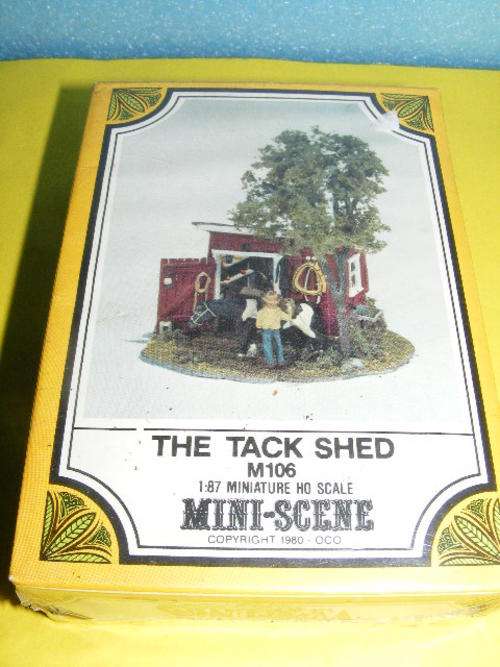 Woodland Scenics HO - Mini Scenes - The Tack Shed