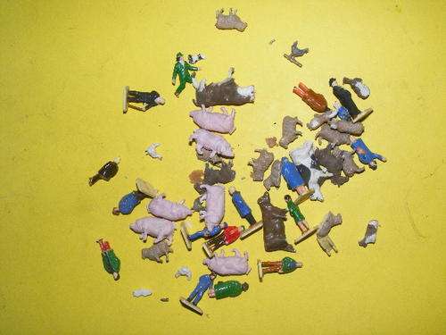 HO Job lot Figures, animals