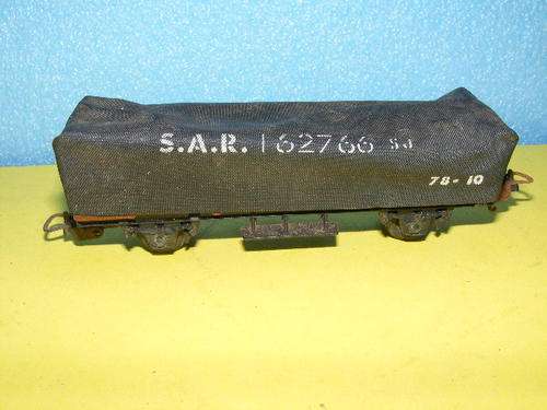 Lima HO SAR/SAS Open wagon with tarpaulin.