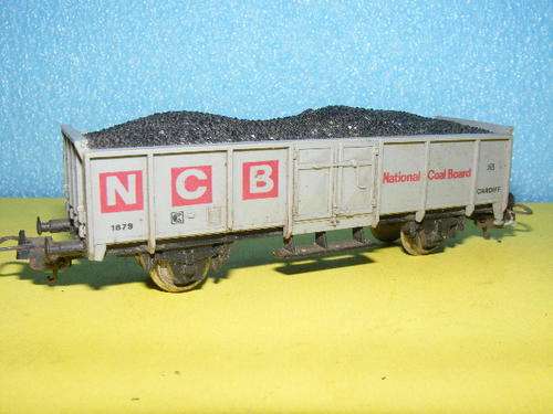 Lima HO Open Wagon with Coal Load.