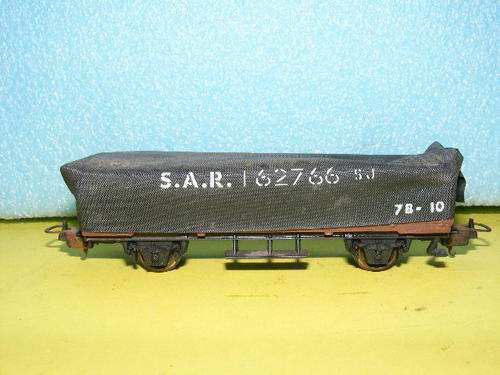Lima HO SAR/ SAS Open wagon with tarpaulin.