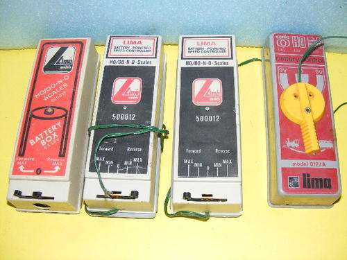 Lima HO Battery Boxes X 4