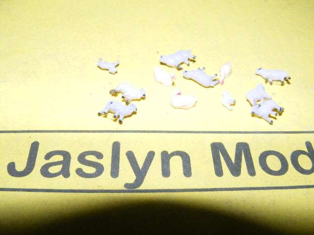 N Gauge Sheep and Ducks,