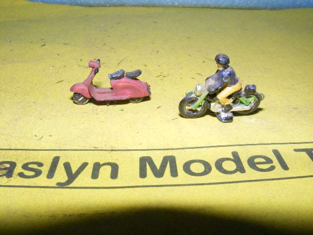 HO Scooter and Motorcycle,