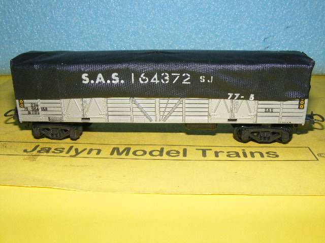 Lima HO SAR/ SAS Silver Box Wagon with tarpaulin.