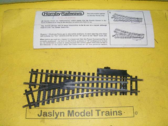Hornby OO LH Manual Point