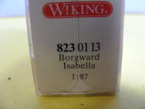 Wiking HO Borgwart Isabella