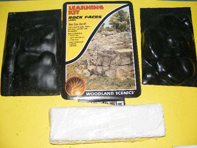 HO Rock Faces Moulds,