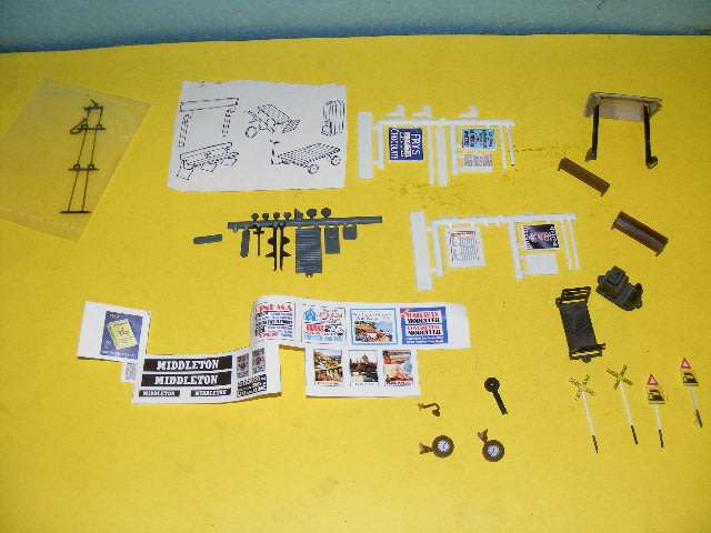HO Layout accessories,