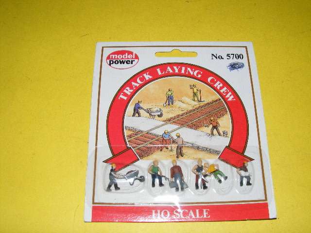 Model Power HO Track Laying Crew,