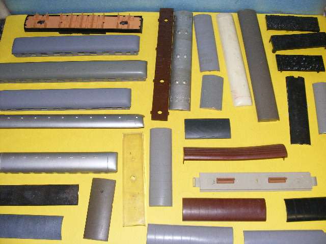 HO Job Lot Spares - Roofs/ Windows