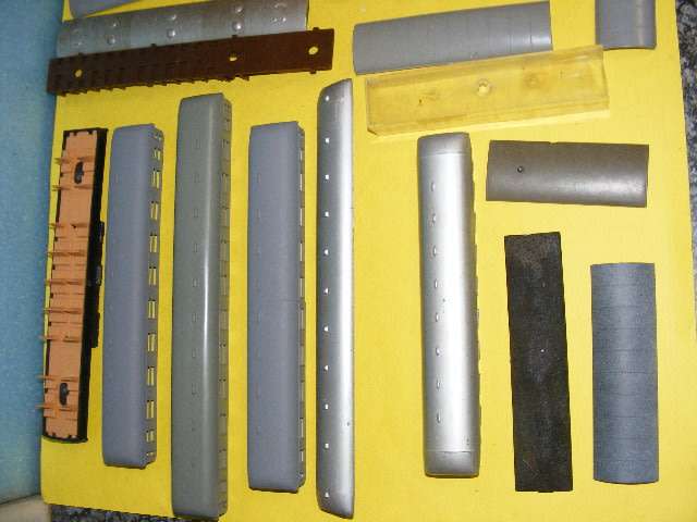 HO Job Lot Spares - Roofs/ Windows