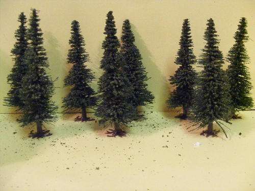 Trees X 8 HO scale