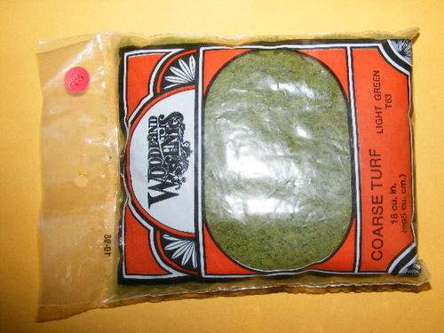 Woodland Scenics Coarse Turf - Light green